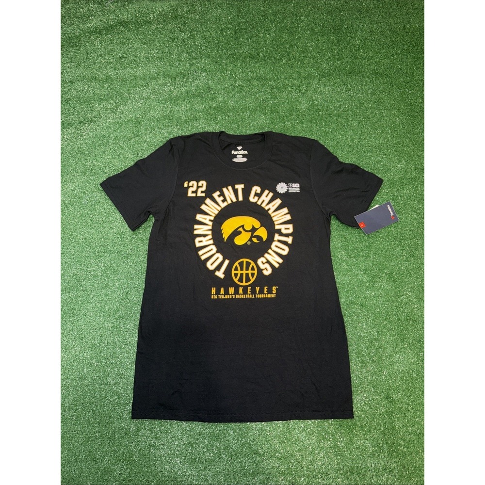 Iowa Hawkeyes 2022 Tournament Champions T Shirt Mens Small‎ NCAA Basketball